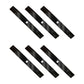 6 Mower Blades Fits John Deere 60" M87622 AM100538 M141785 400 420 430 425 435