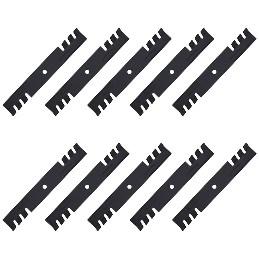 Qty 10: Toothed Mulching Blade Fits Bunton Replaces LAB50-0132_x10