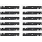 Qty 12: Toothed Mulching Blade Fits Encore Replaces LAB50-0132_x12