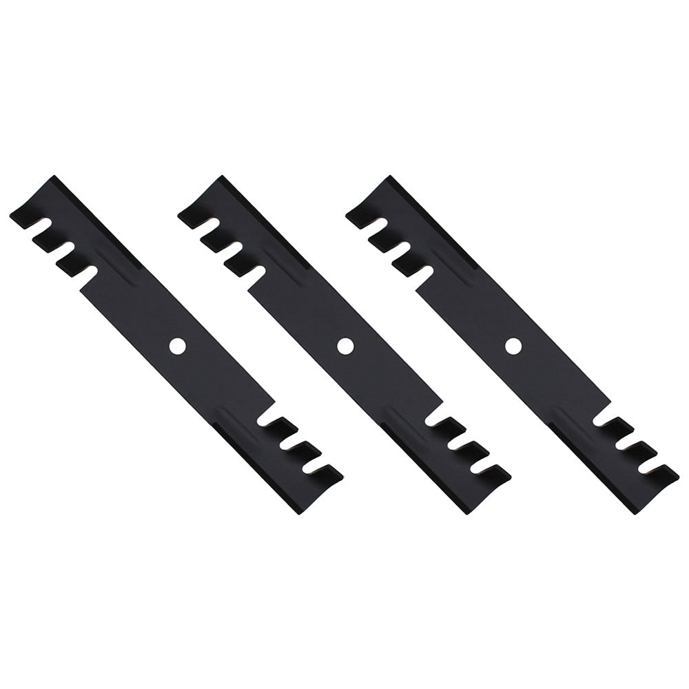 Qty 3: Toothed Mulching Blade Fits Great Dane Replaces D18086