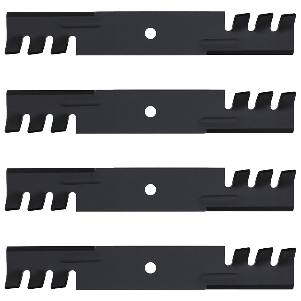 Qty 4: Toothed Mulching Blade Fits Great Dane Replaces D18086