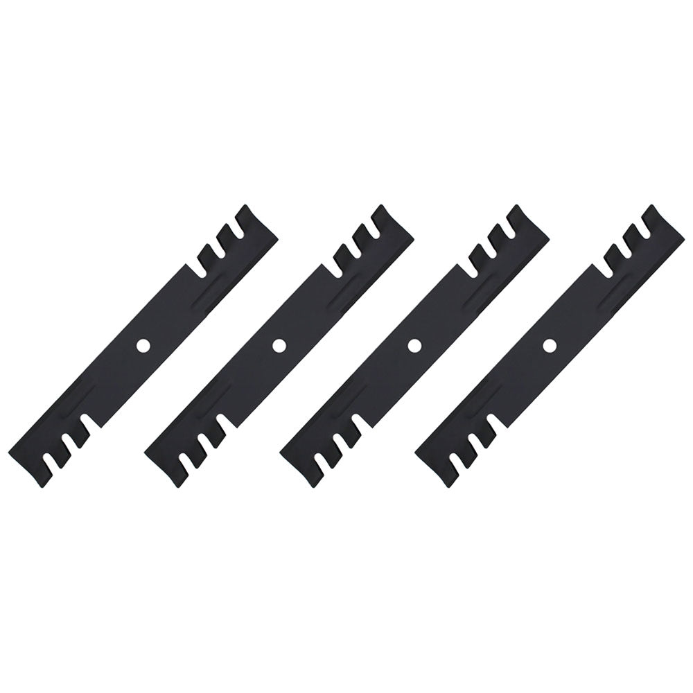 Qty 4: Toothed Mulching Blade Fits Bunton Replaces LAB50-0132_x4