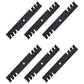 Qty 6: Toothed Mulching Blade Fits Encore Replaces LAB50-0132_x6