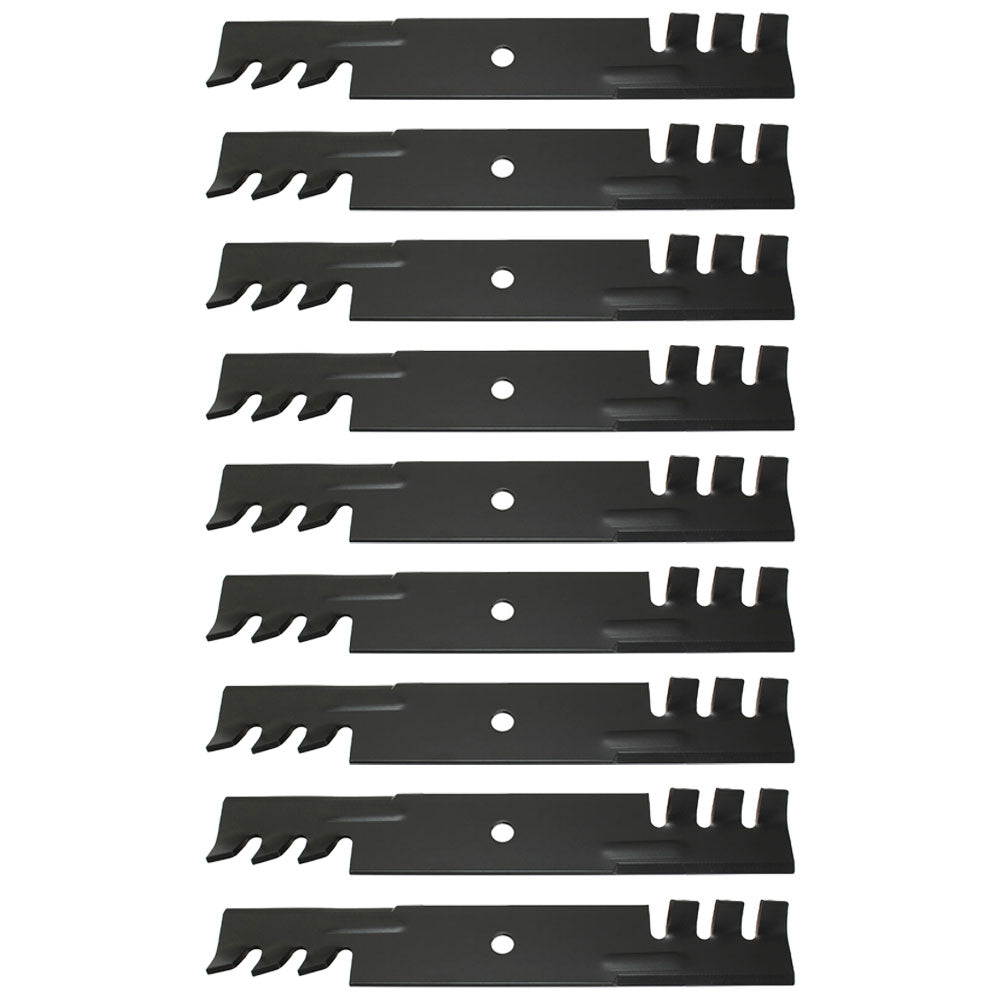 Qty 9: Toothed Mulching Blade Fits Toro Replaces 107-3192