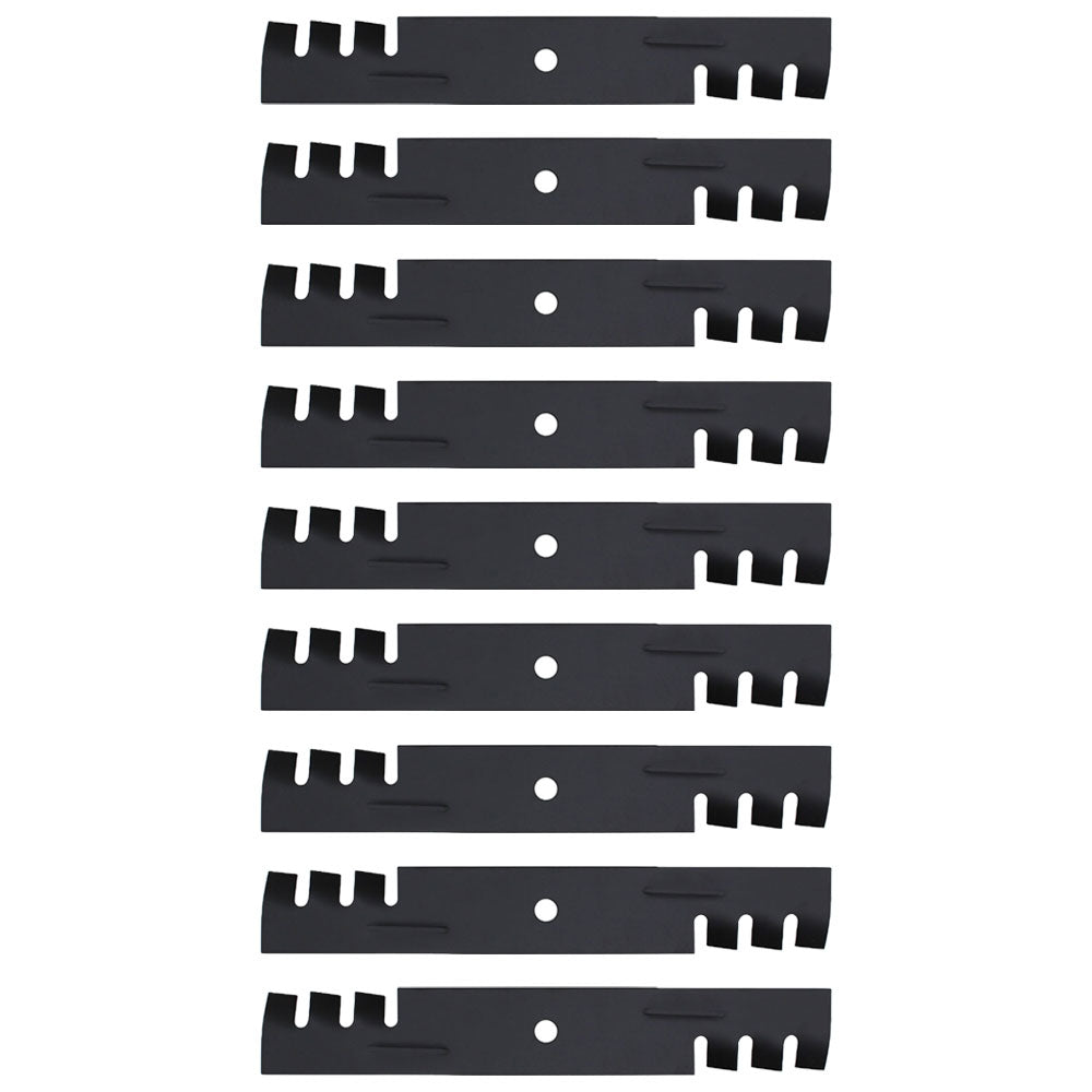 Qty 9: Toothed Mulching Blade Fits Bunton Replaces LAB50-0132_x9
