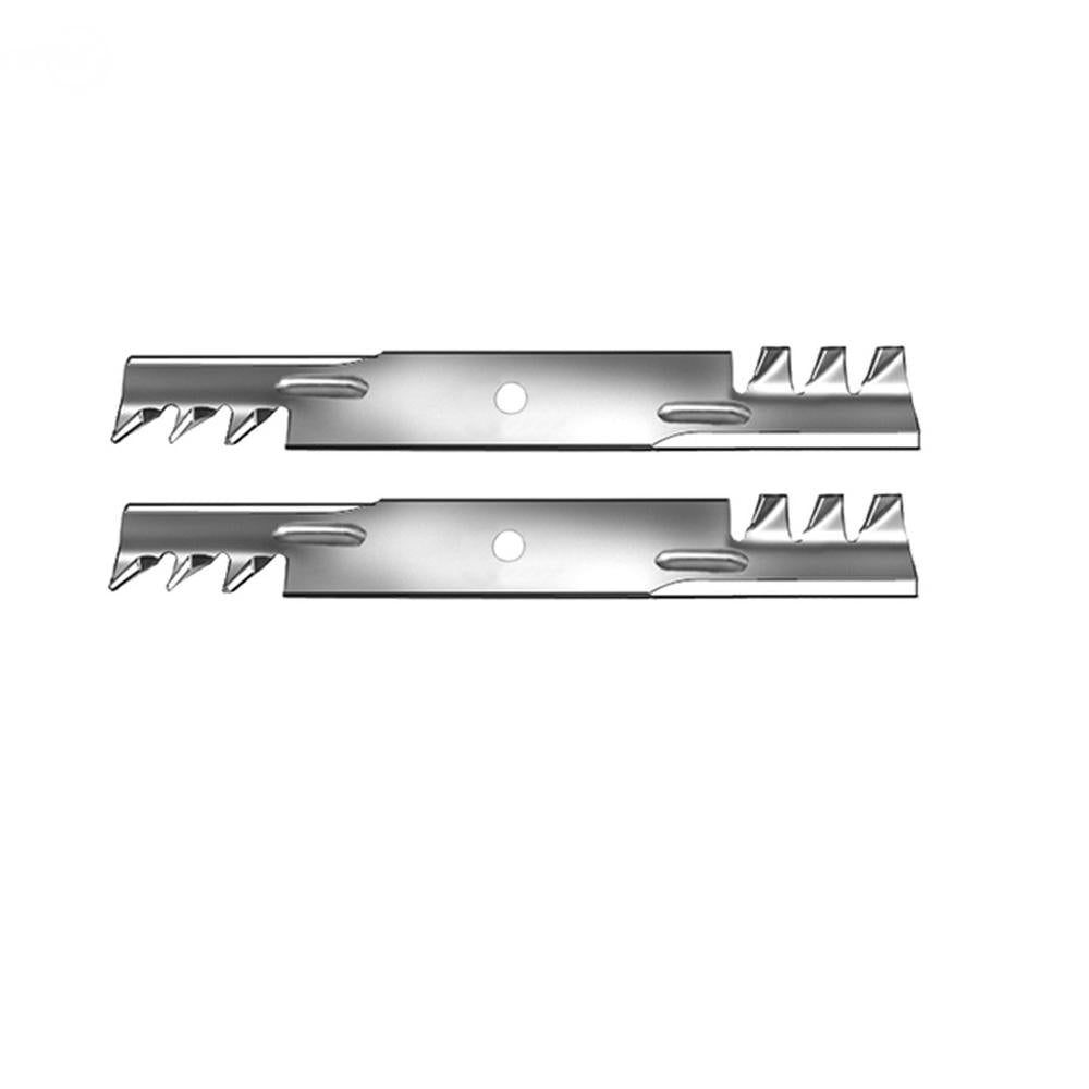 Qty 2: Toothed Mower Blade Fits Hustler Replaces 794859