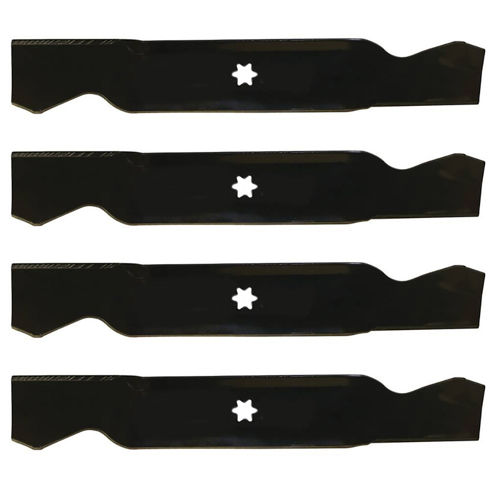 Qty 4: Mower Blade Fits Troy Bilt Replaces 742-0610