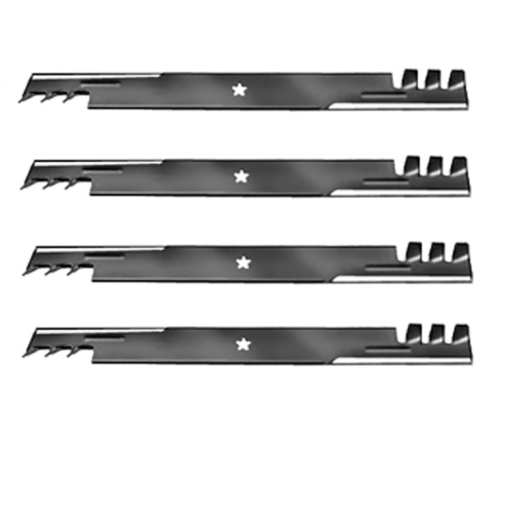 Qty 4: 22-7/8" 5 Point Blade Fits AYP Replaces 403107