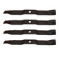 Qty 4: 3 in 1 Mower Blade	 Fits Murray Replaces 092545E701MA