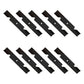 Qty 10: High Lift Mower Blade Fits Lesco Replaces 050125