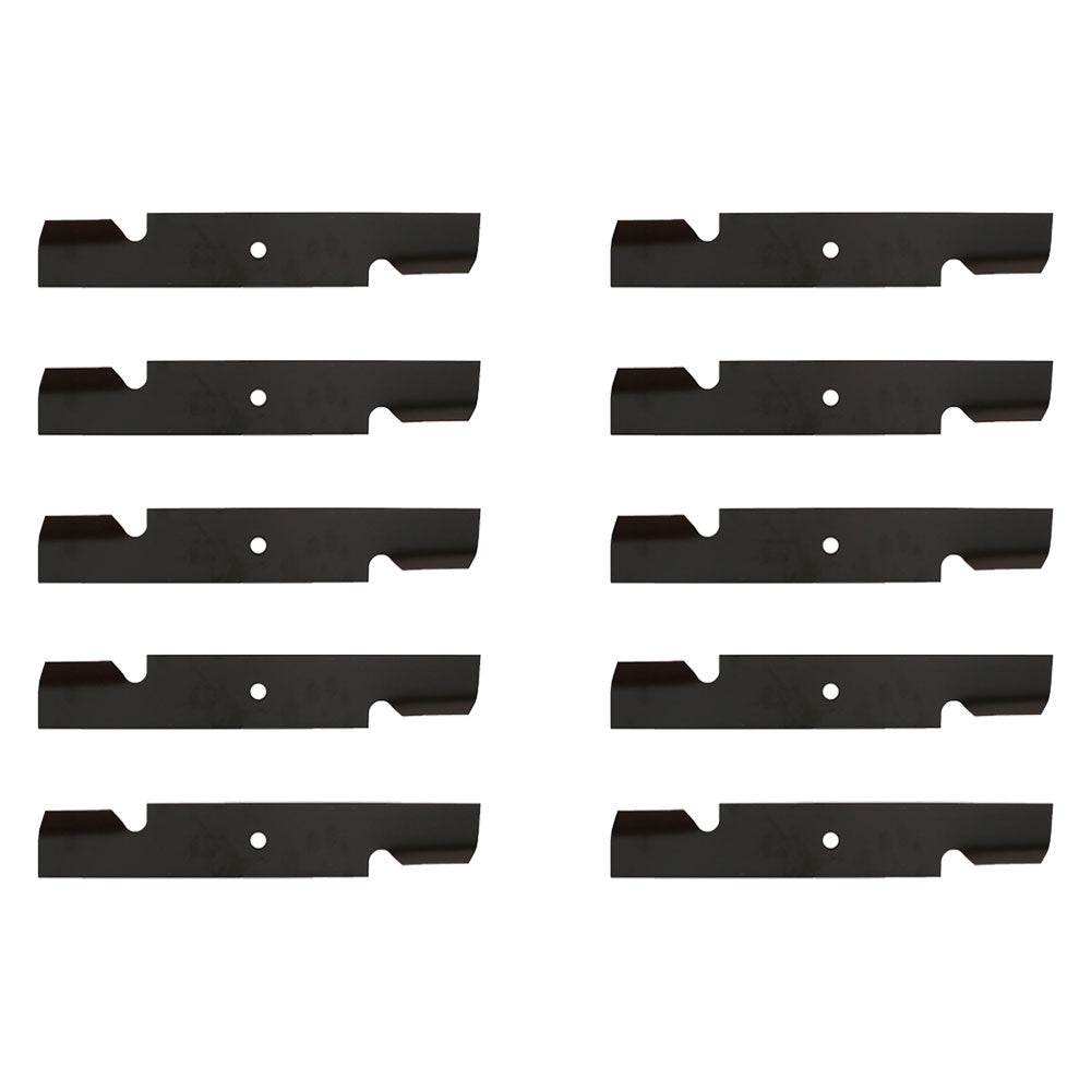 Qty 10: High Lift Mower Blade Fits Lesco Replaces 050125
