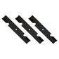 3PK High Lift Blades Fits Scag Fits Ferris Fits Exmark 52" 48108 103-1578
