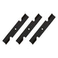 3PK High Lift Blades Fits Scag Fits Ferris Fits Exmark 52" 48108 103-1578