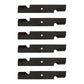 Qty 6: High Lift Mower Blade Fits Ferris Replaces 1521227