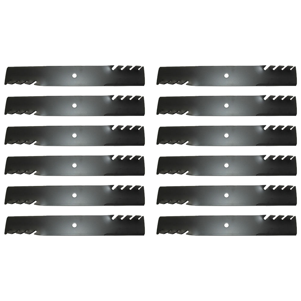Qty 12: Toothed Blade Fits Dixie Chopper Replaces 30227-60