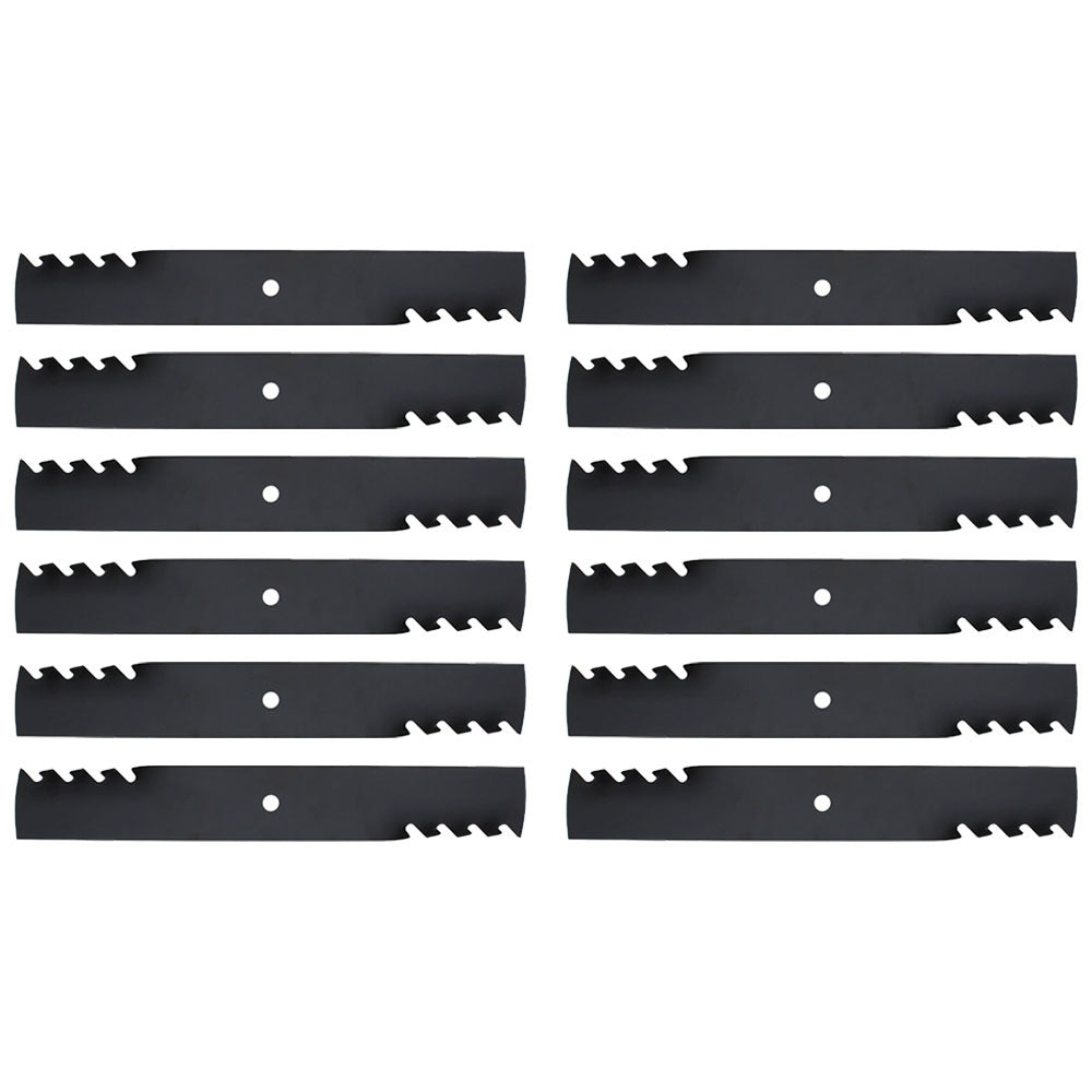 Qty 12: Toothed Blade Fits Woods Replaces 08899100