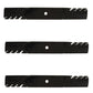 (3) Copperhead 6303 Mulcher Blade Fits Exmark 60" 1030301 - NEW