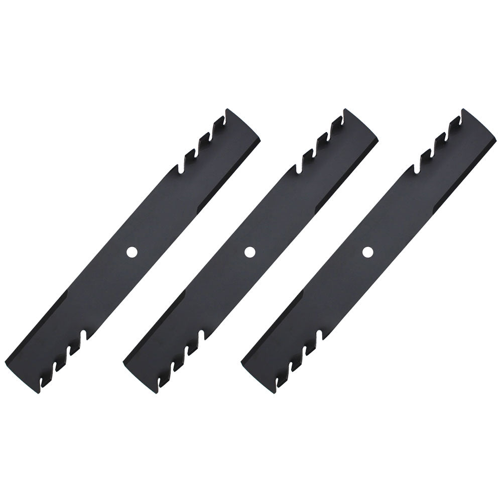 Qty 3: Toothed Blade Fits Bad Boy Replaces 038-6002-00