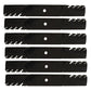 596-319 Six Fits Gator G5 Mulching Blades For 60" Deck Bad Boy ZT Elite