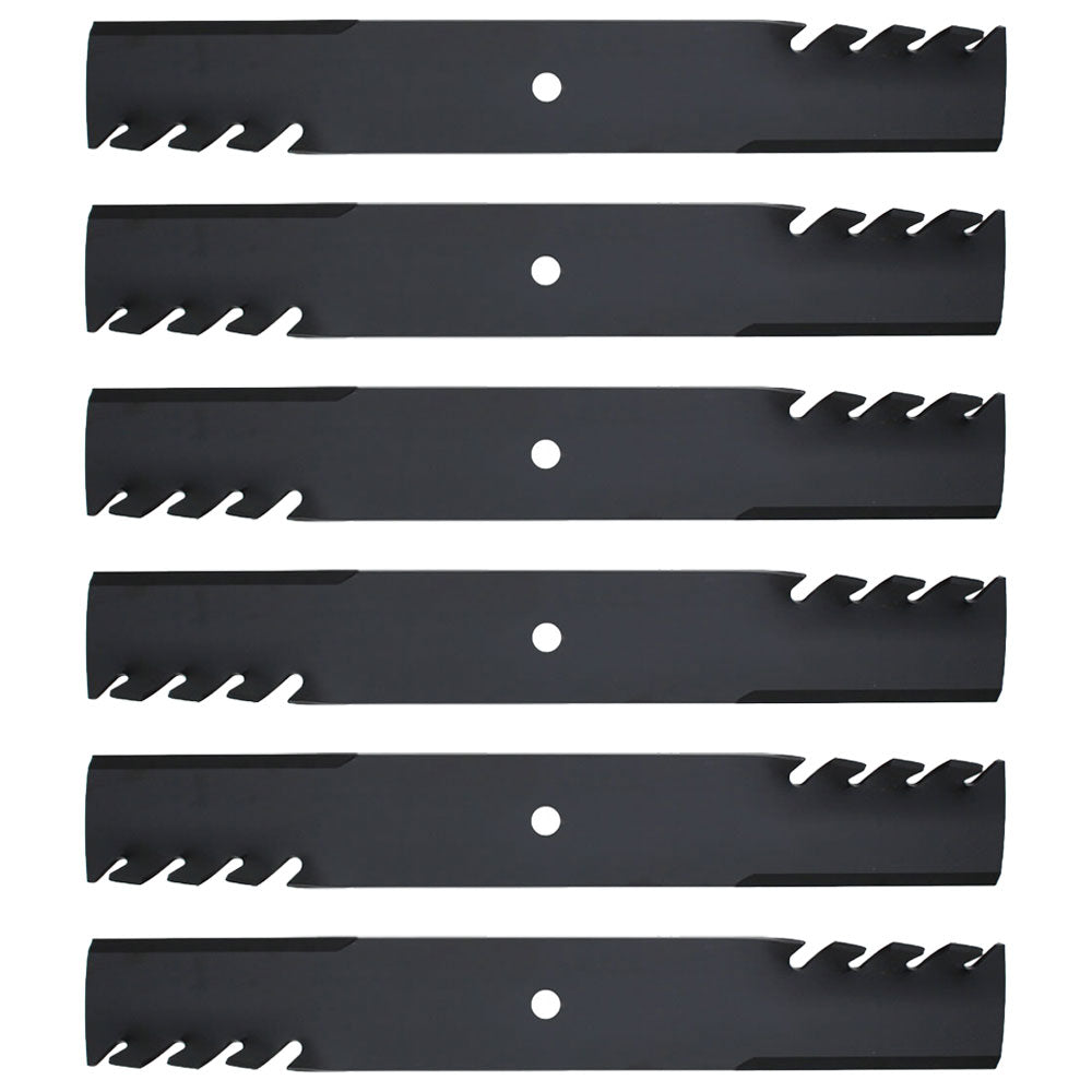 Qty 6: Toothed Blade
 Fits Dixie Chopper Replaces 30227-60