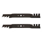 2 Mulching Blades Fits Cub Cadet 42" Deck RZT-L RZT-S LTX1040 LTX1042 942-04126