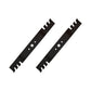 2 Mulching Blades Fits Cub Cadet 42" Deck RZT-L RZT-S LTX1040 LTX1042 942-04126