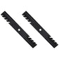 (2) Mulching Blades Fits John Deere 38" M112991 M82408 M83459 M84472