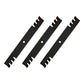 Qty 3: 20.5" Mulching Blade Fits Gravely Replaces 25124