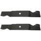 Set of (2) Lawn Mower Blades Fits Cub Cadet Models Garden Tractor 759-3841