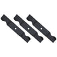 Set of (3) Lawn Mower Blades Fits Cub Cadet Models Garden Tractor 759-3841