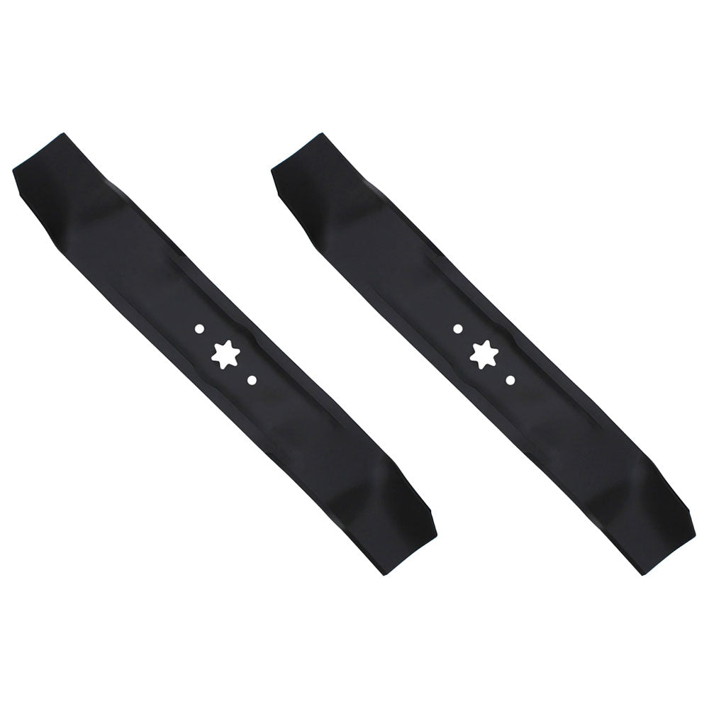 (2) Two High-Lift Blades fit MTD 742-0610 742-0610A 942-0610A 38" Decks