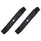 (2) Two High-Lift Blades fit MTD 742-0610 742-0610A 942-0610A 38" Decks
