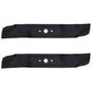 (2) Two High-Lift Blades fit MTD 742-0610 742-0610A 942-0610A 38" Decks