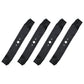 Qty. 4: Mulching Blade Fits Bolens Replaces 742-0610