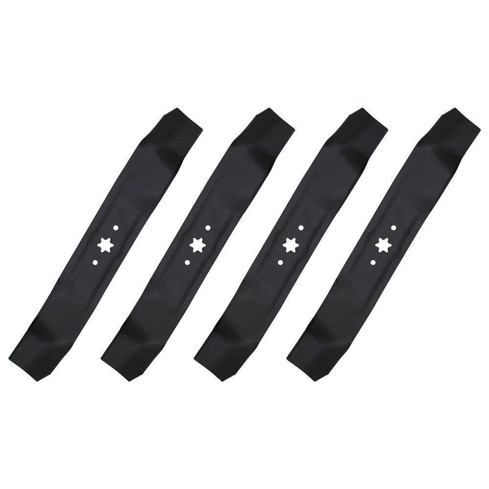 Qty. 4: Mulching Blade Fits Massey Ferguson Replaces 742-0610