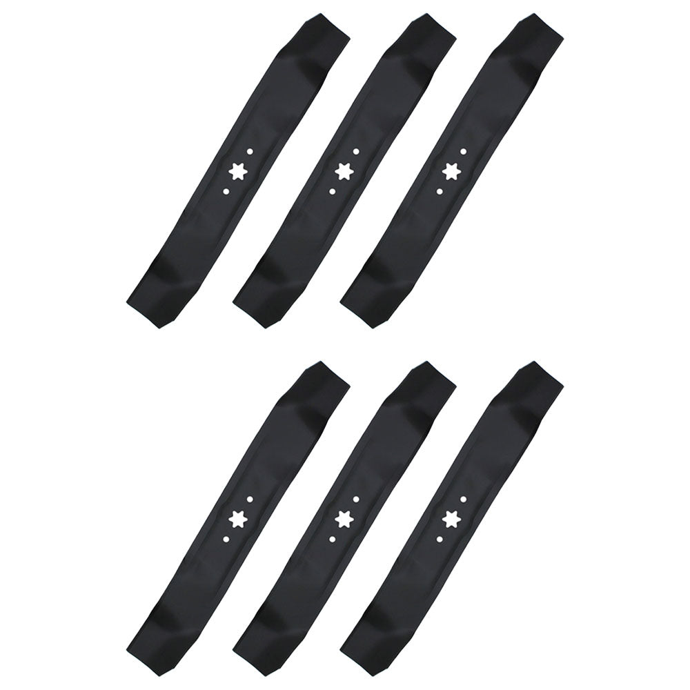 Qty. 6: Mulching Blade
 Fits Yard Man Replaces 4720610