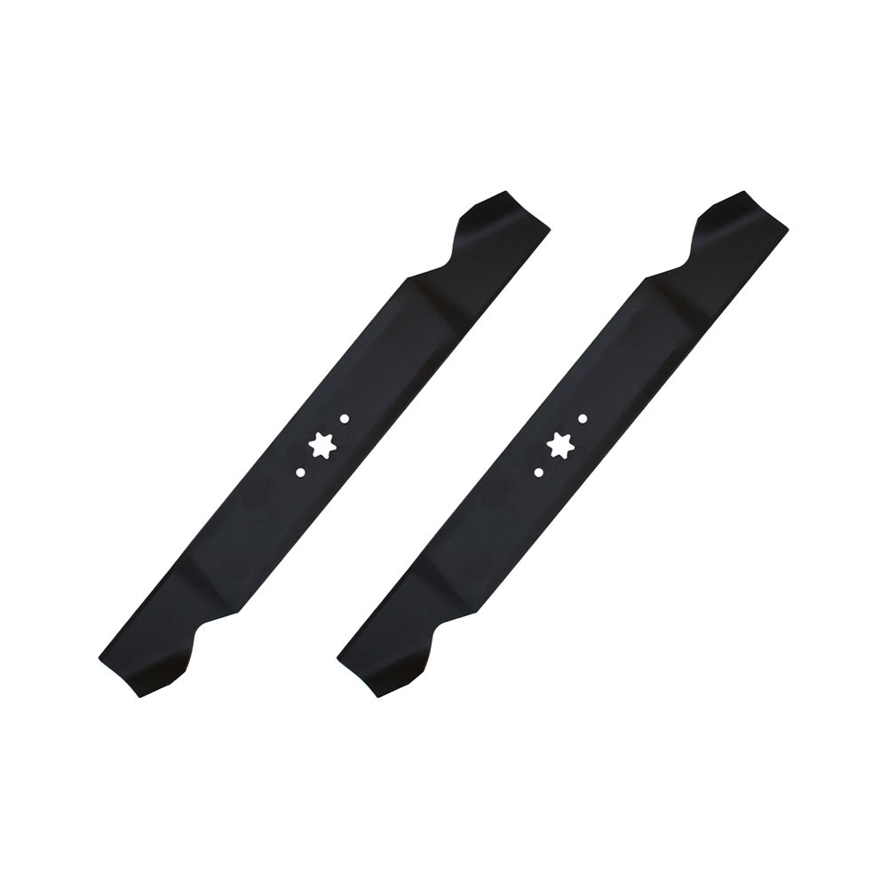 Qty 2: Standard Lift Mower Blade Fits Rotary Replaces 12956