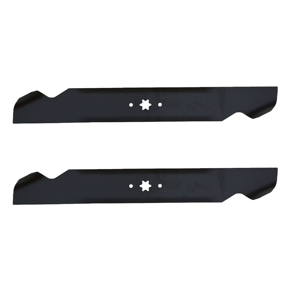 Qty 2: Standard Lift Mower Blade Fits Rotary Replaces 12956
