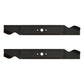 Qty 2: Standard Lift Mower Blade Fits Rotary Replaces 12956