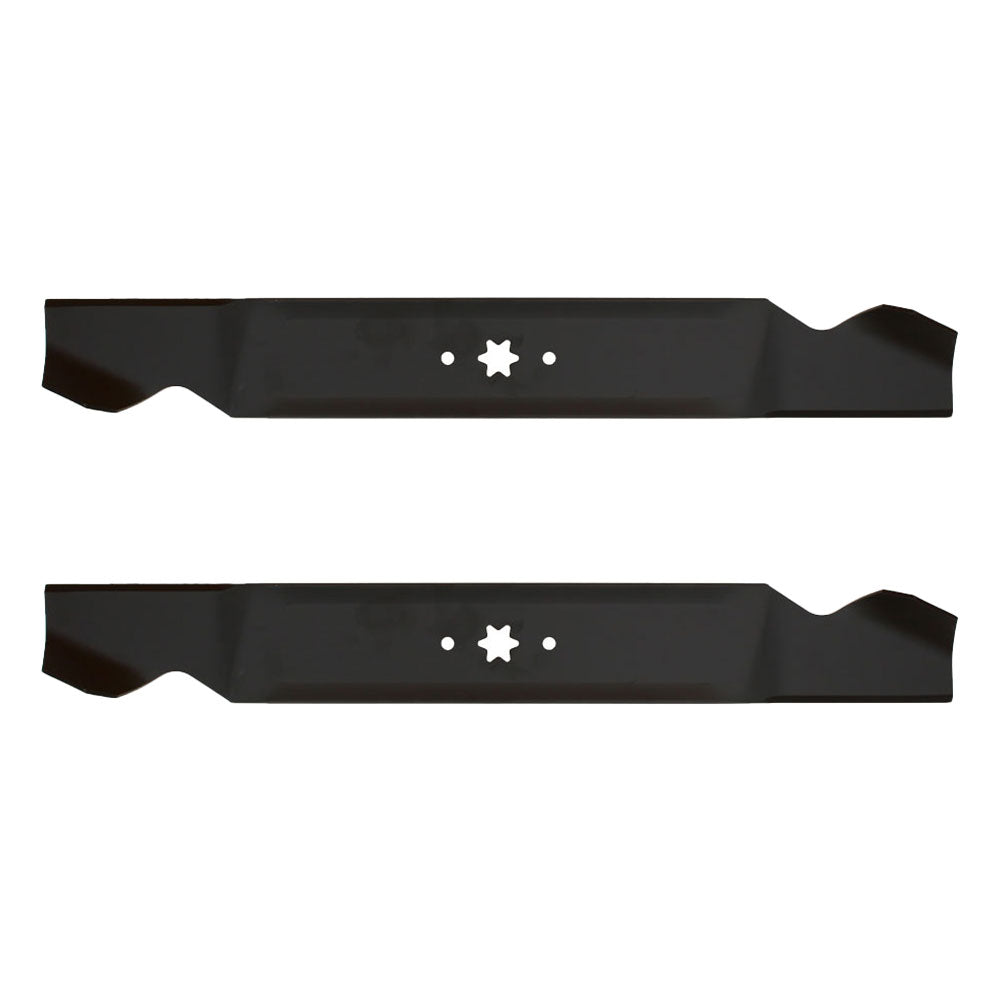 Qty 2: Standard Lift Mower Blade Fits Rotary Replaces 12956