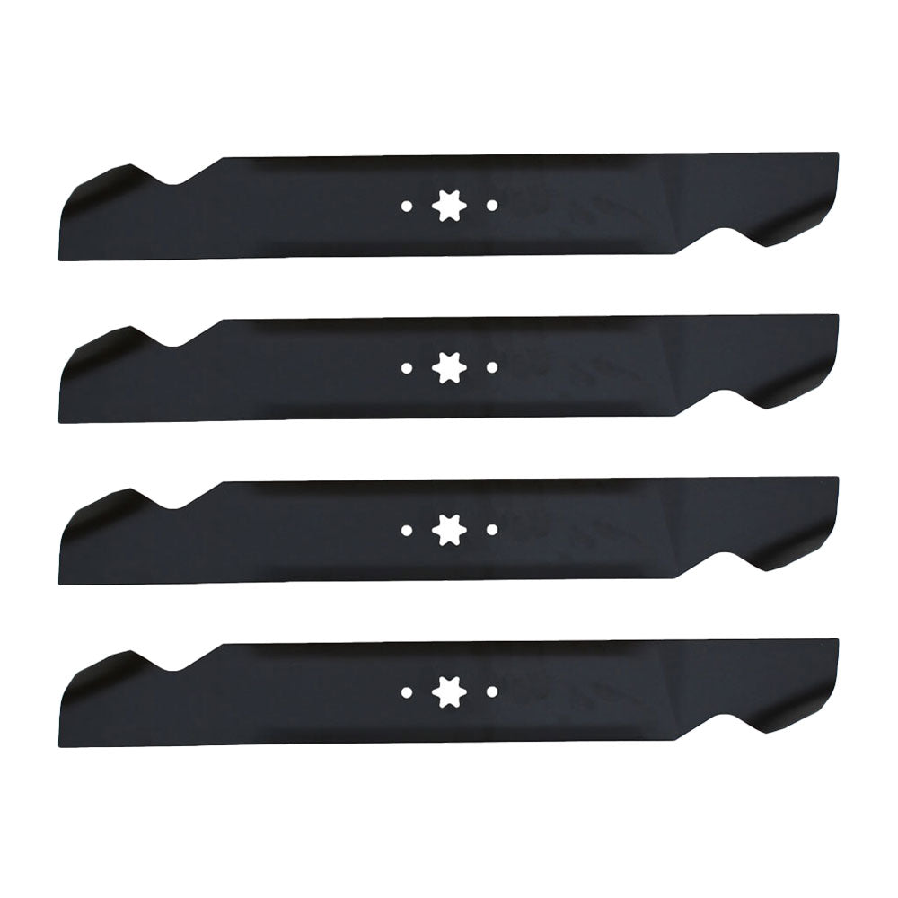 Qty 4: Standard Lift Mower Blade Fits Cub Cadet Replaces 742-04244