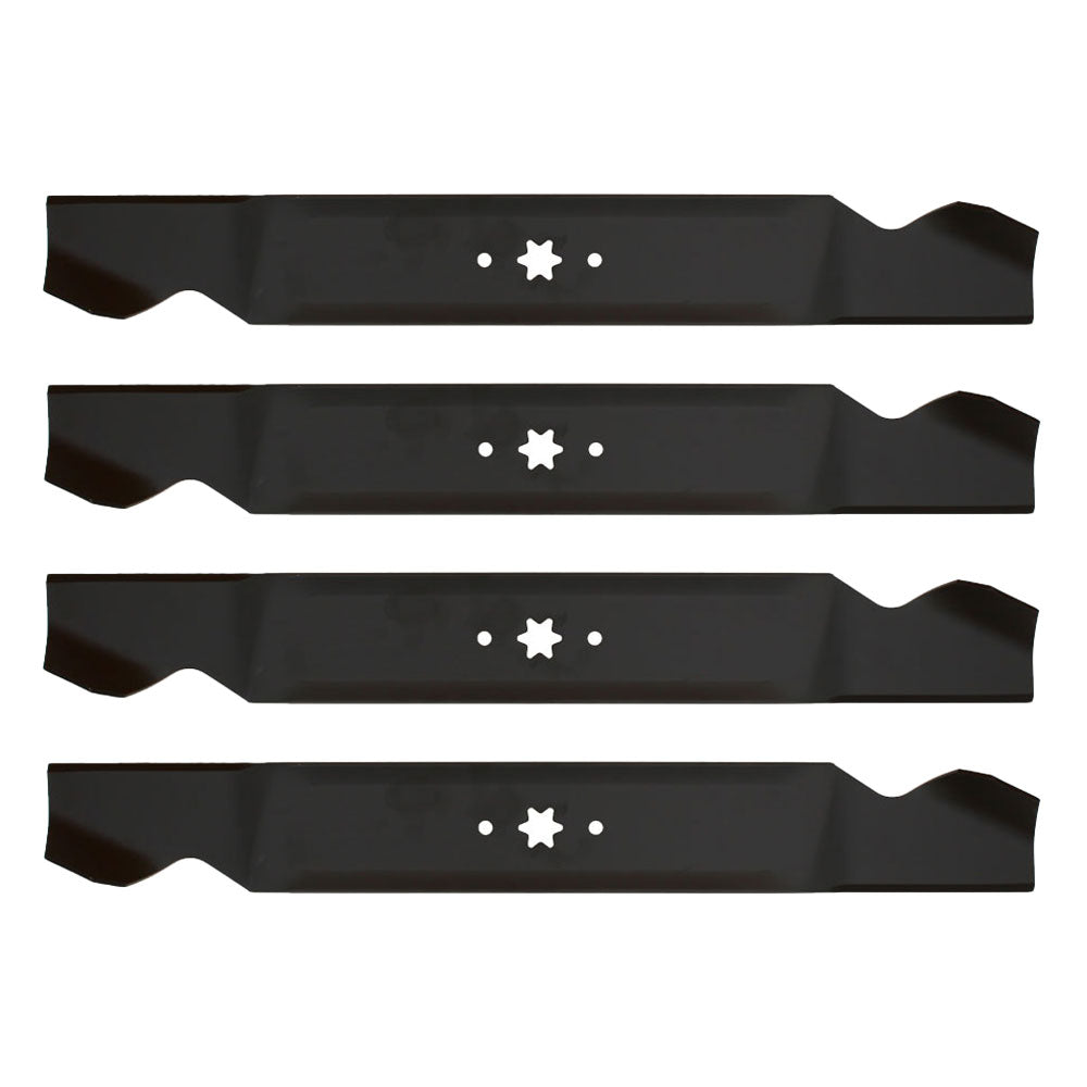Qty 4: Standard Lift Mower Blade Fits Yard Man Replaces LAB50-0148_x4