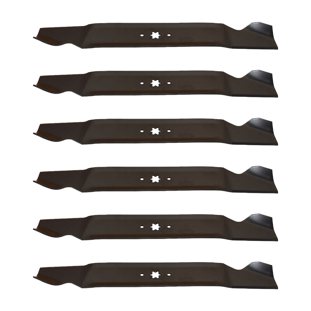 Qty 6: Standard Lift Mower Blade Fits Yard Man Replaces LAB50-0148_x6