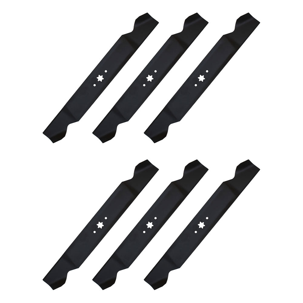 Qty 6: Standard Lift Mower Blade Fits Cub Cadet Replaces 742-04244