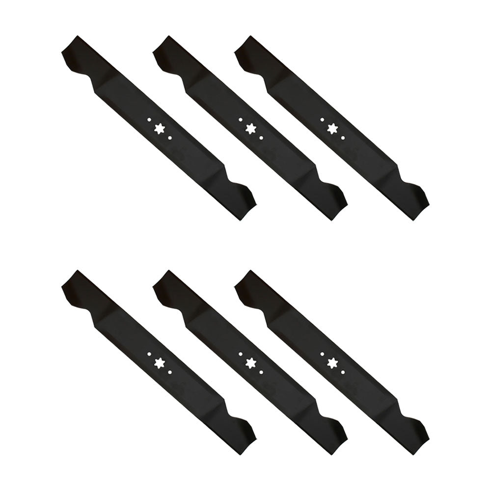 6 Lawn Mower Blades fits MTD Riding Mower 46" Deck 942-04244A 942-04290