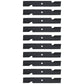 Qty 10: High Lift Mower Blade Fits Lesco