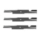 New XHT Blades fits Mowers w/ 32" & 48" Decks set of (3)