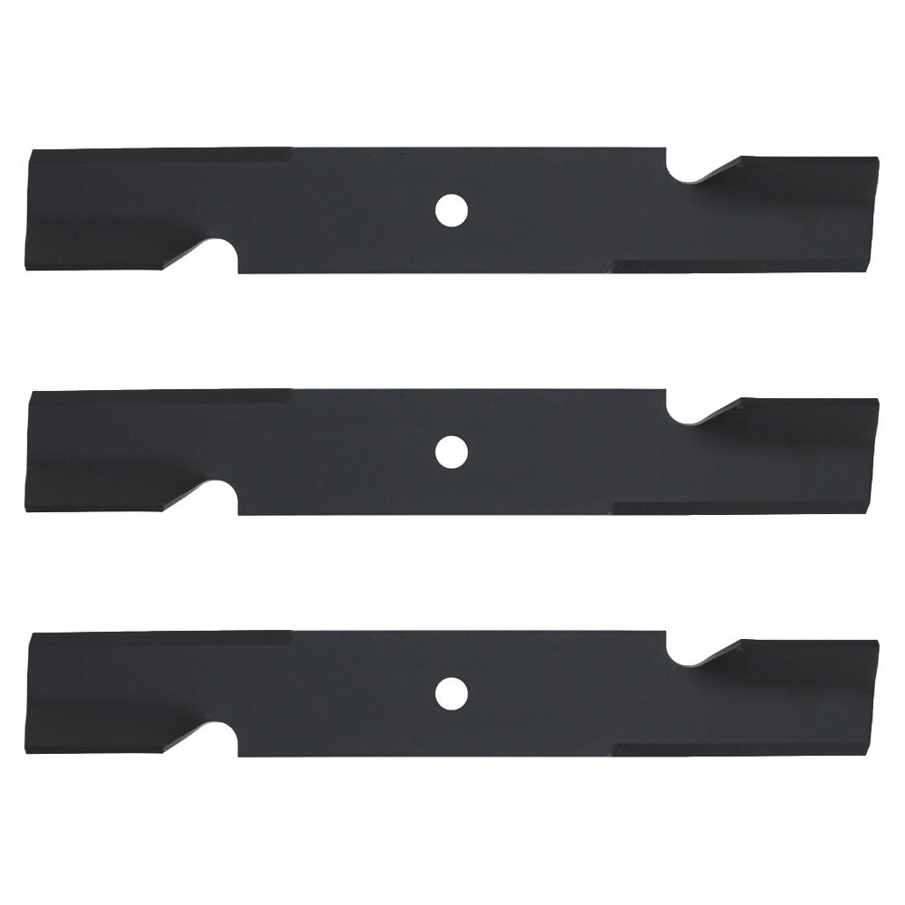 (3) XHT Notched Fits Hi-Lift Blades fits Scag Models Replaces Part Number 481710