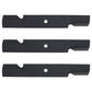 (3) XHT Notched Fits Hi-Lift Blades fits Scag Models Replaces Part Number 481710