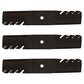 Qty 3: Mulching Blade Fits Simplicity Replaces 5020843ASM